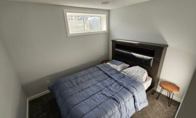 Cozy new 1bdr basement suite, 5 min drive to lake